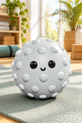 Knot Dot Recovery Ball Close-Up in Yoga Studio